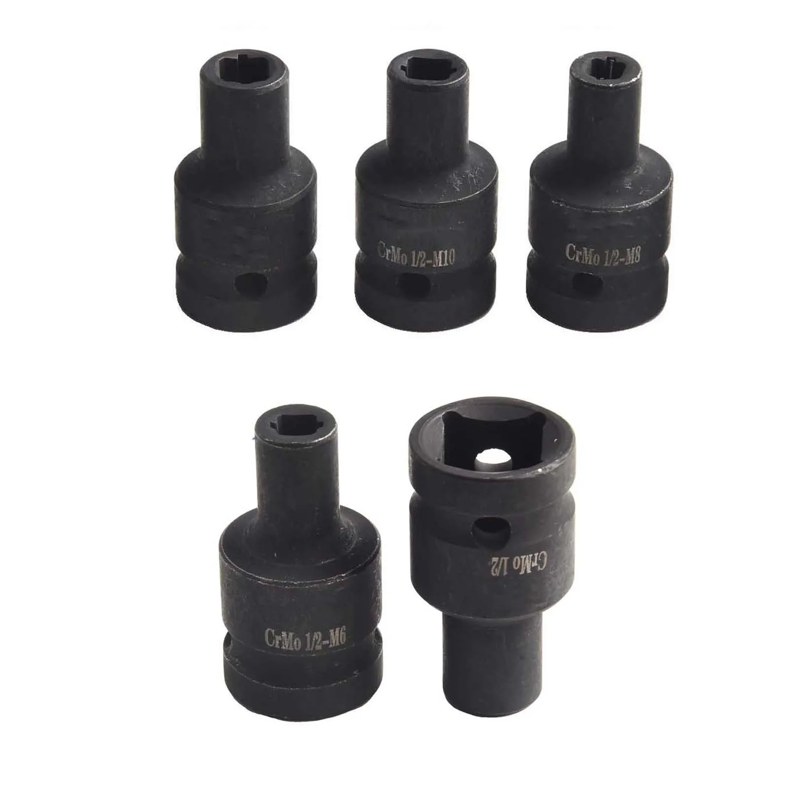 5 stücke Tap Buchse Set M6-14 Legierung Stahl Maschine Tap Halter 1/2'' Platz Interface Schnell Ändern Gewinde wasserhähne Adapter Für Power Tools – Detail 5