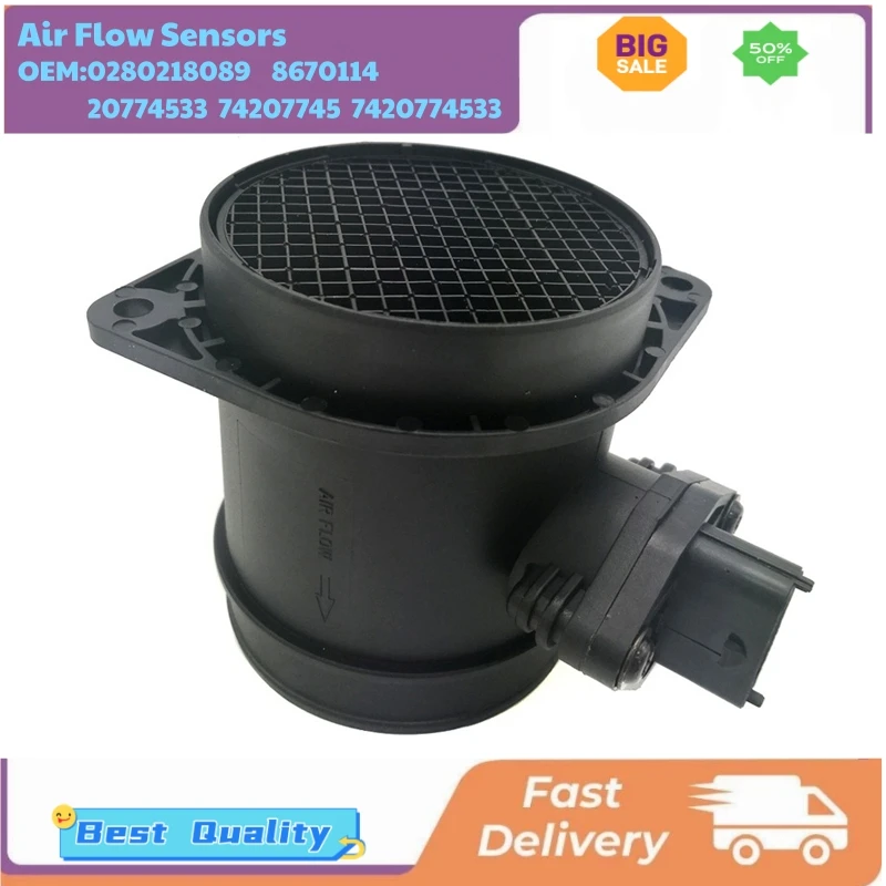 

0 280 218 089 0280218089 8670114 20774533 74207745 7420774533 Mass Air Flow Meters for Volvo V70 S60 S80 XC90 2.4 2.5 2.9 3.0