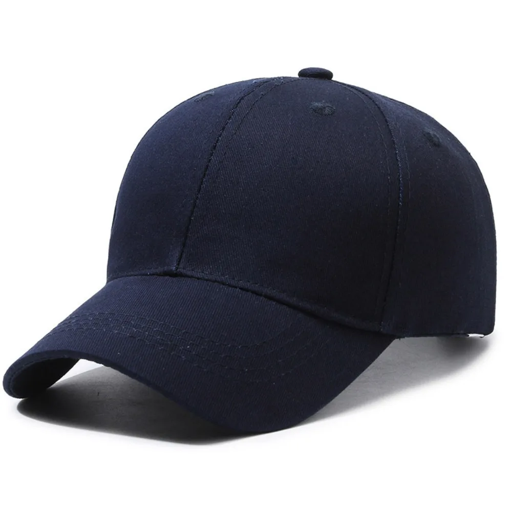 Baseballkappen, Schwarz, für Herren und Damen, Sportkappe, verstellbare Baseballkappe aus Baumwolle, lässige Sommermütze