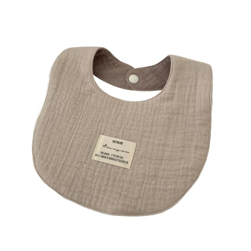 

Хлопковые нагрудники новорожденные малыши слюни для слюни мягкий нагрудник Baby Bearp Clate сильная абсорбирующая кормление Bib