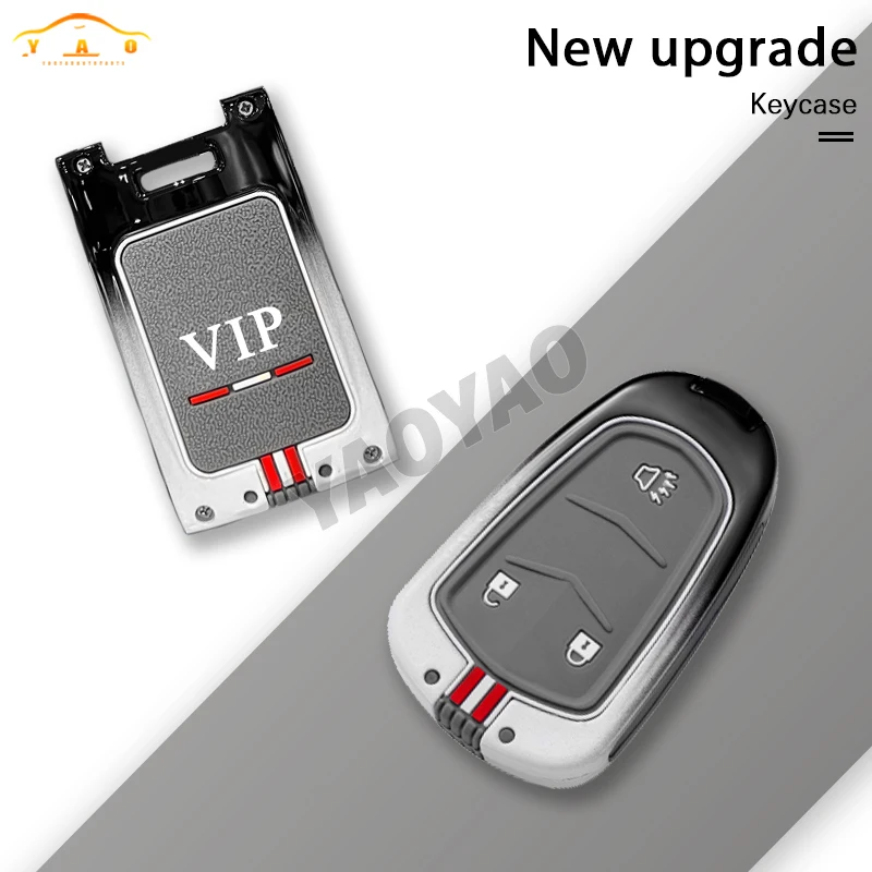 2024 New Design Car Key Cases Holder Cover For Cadillac STS CTS SRX XTS ATS CT4 CT5 CT4-V 2010 2011 2012 2015 Keychain Protector