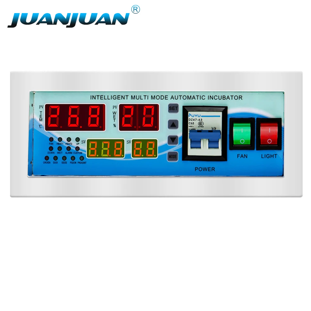 

Intelligent XM-18E Automatic Egg Incubator Controller With Temperature and Humidity Sensor Control