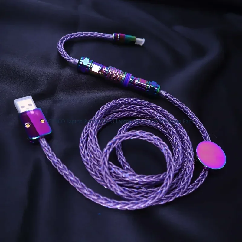 Металлический USB Type-C 7N монокристаллический