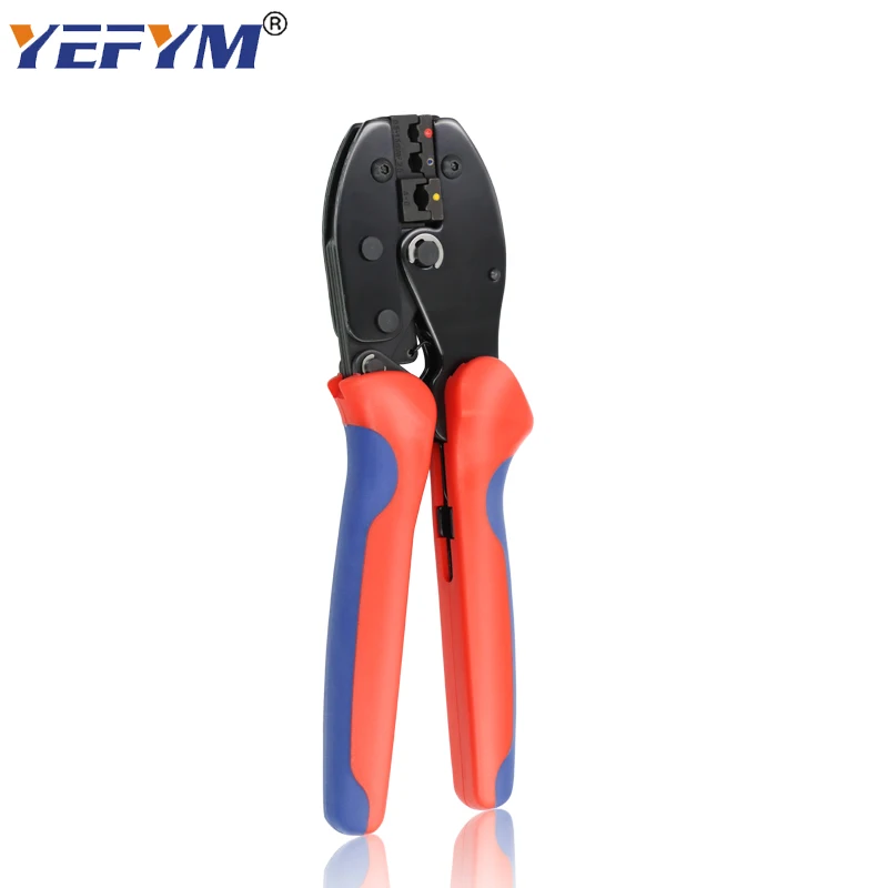 RV/SV/FDD/MDD Insulated Terminals & Connectors Crimping Tools LY-30J 22-10 AWG/0.5-6mm² Ratchet Electrical YEFYM Pliers