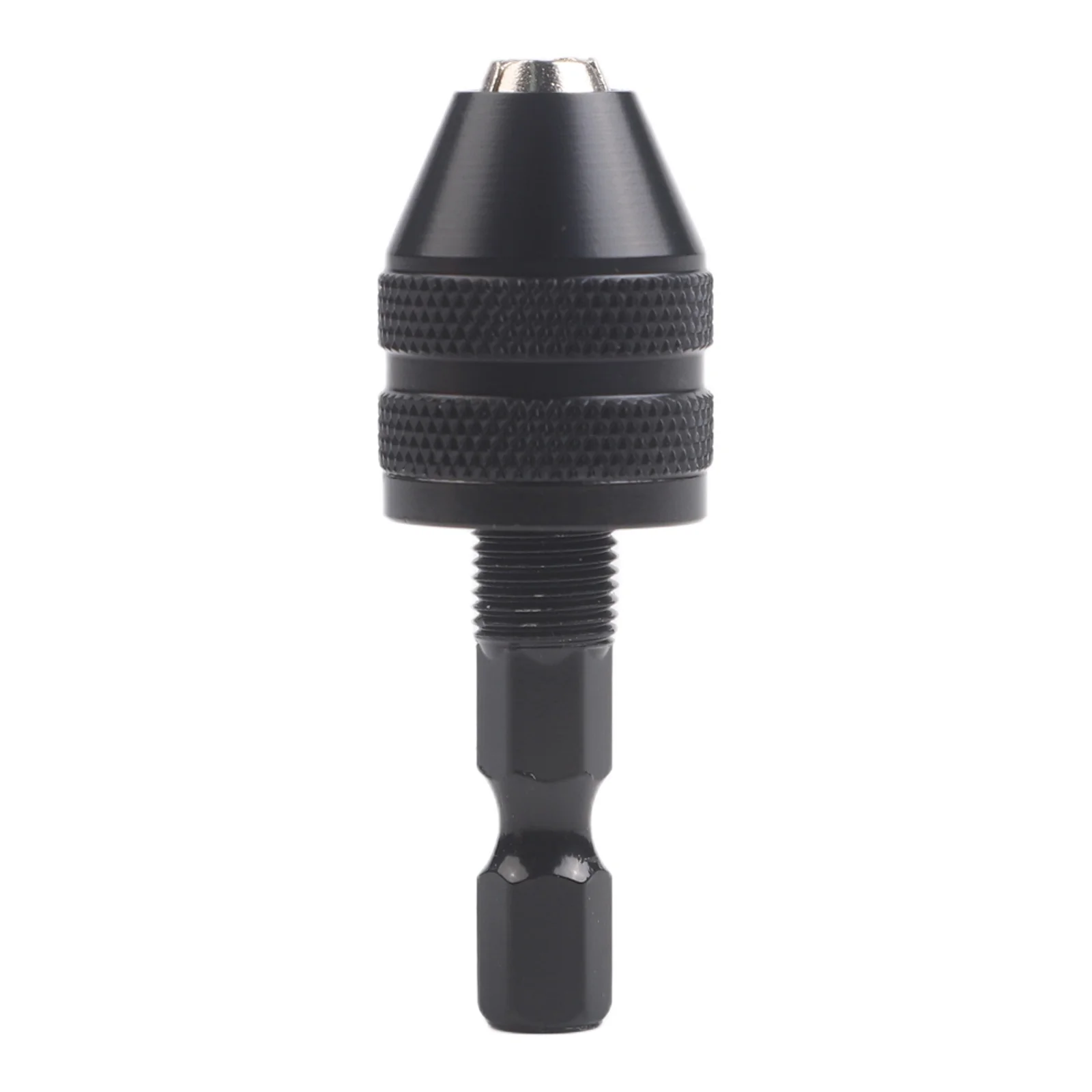 1pcs Quick Change Drill Chuck With Hex Shank 0.3-3.6mm Range Three Jaw Grip For Electric Grinder Rotary Tool Bit Changes Adapter