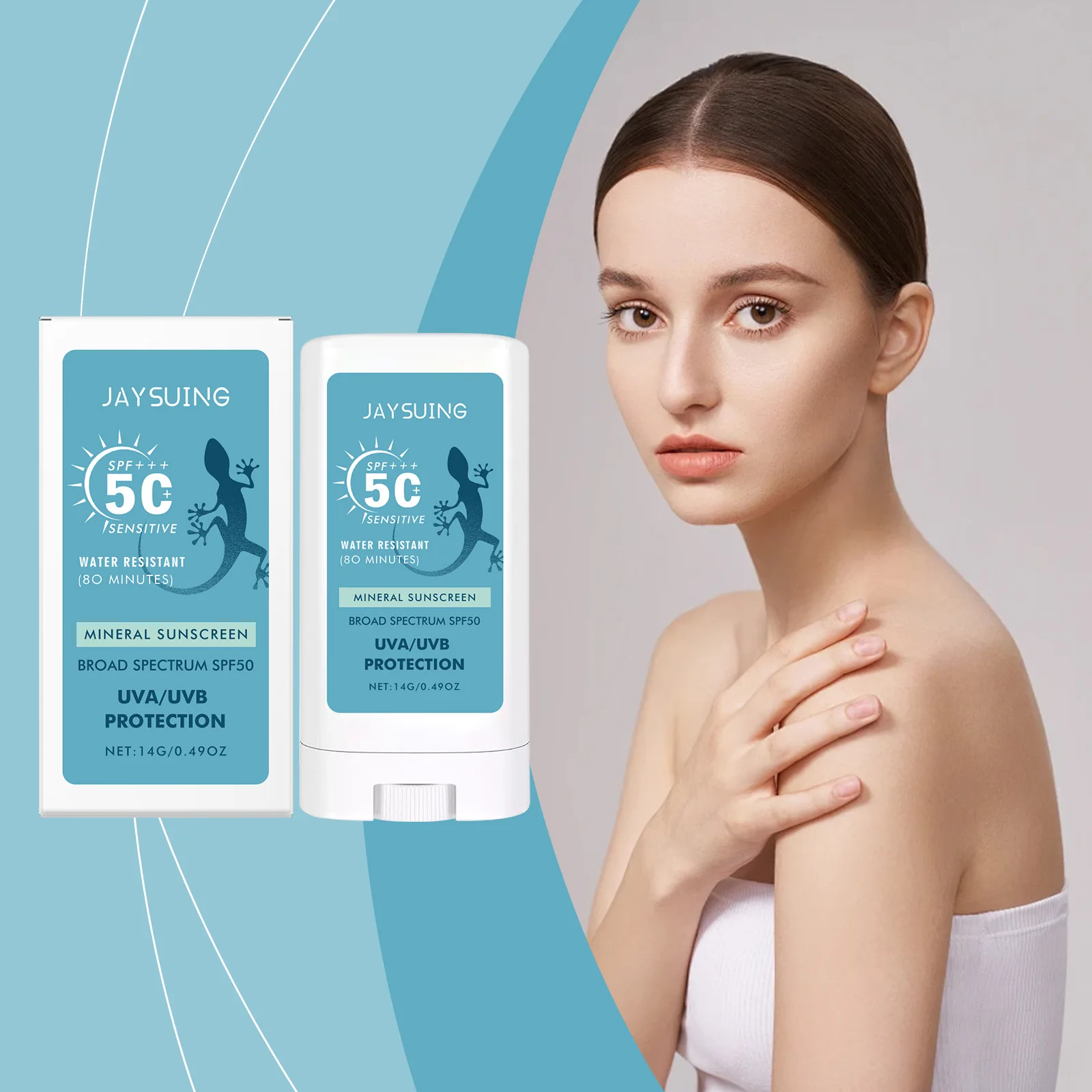 

JAYSUING Mild and refreshing protective stick outdoor isolation of ultraviolet rays in summer refreshing hydrating