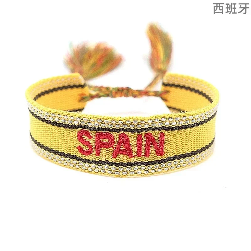 

MW3 Bracelets For Woman Men Cotton Handmade Charm Lucky Bracelet & Bangles Ethnic Jewelry Couple Gifts SmartBuy