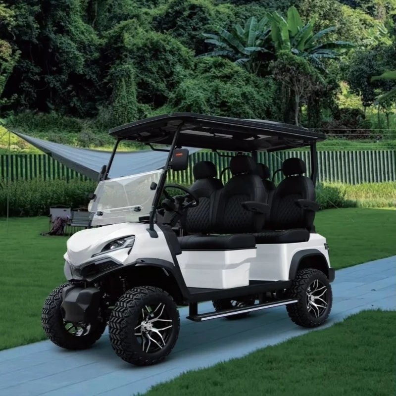 2026 New Classic 4 Seat 48V Lithium Electric Golf Cart Customizable Wholesale with 70-90km Range