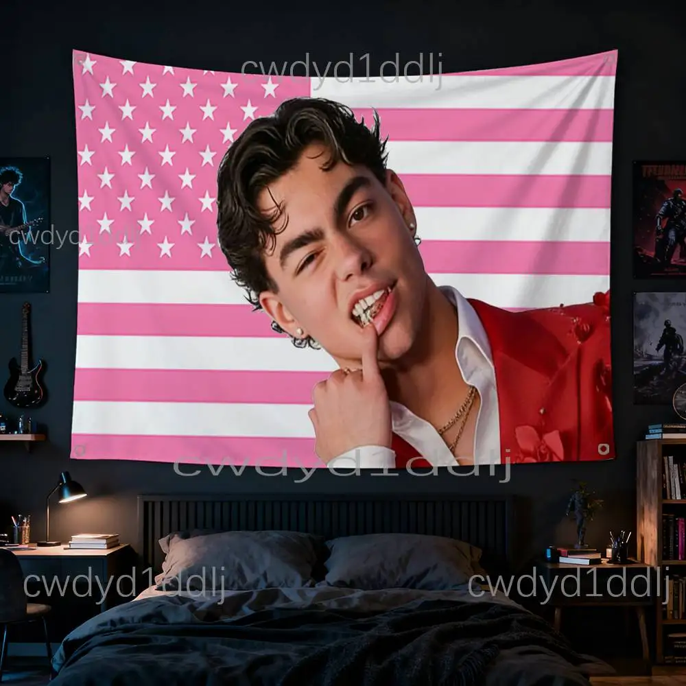 

M-Malachi Barton Pink American Flag to Hang Outdoor Decorations World Flags for Bedrooms Halloween Decorative Flags and Banners