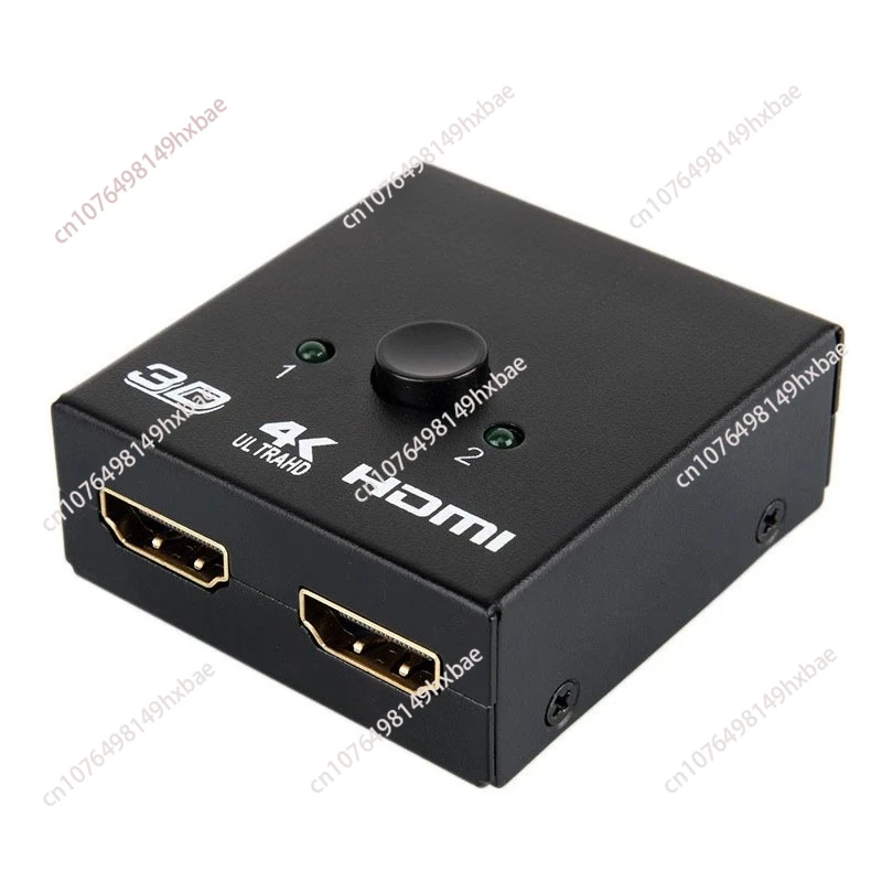 4K HDMI-compatible Switch 2 Ports Bi-Directional 1x2 / 2x1 HD Switcher Splitter 4K 1080P 3D HDR HDCP