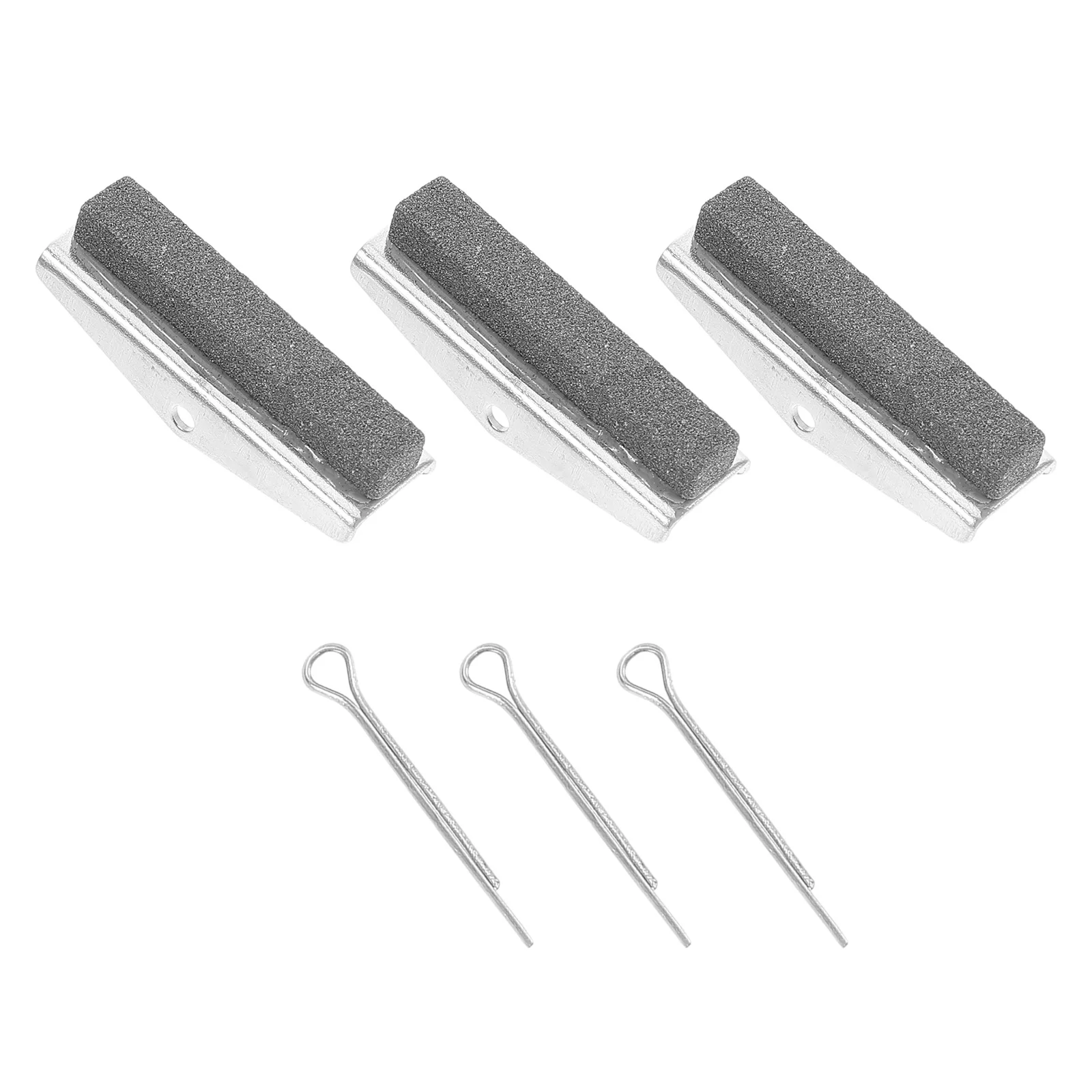 

3 set Engine Cylinder Honing Stones 3 Jaw Replacement Brake Polishing Grinding Tool Set Automotive Repair Metal Stone