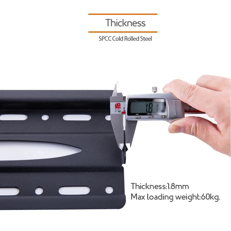 BEISHI Universal TV Stand Rack Wall-Mounted Display for Most 40-80 Inch TVs Max VESA 600x400mm Hold up to 154 LBS Load Capacity