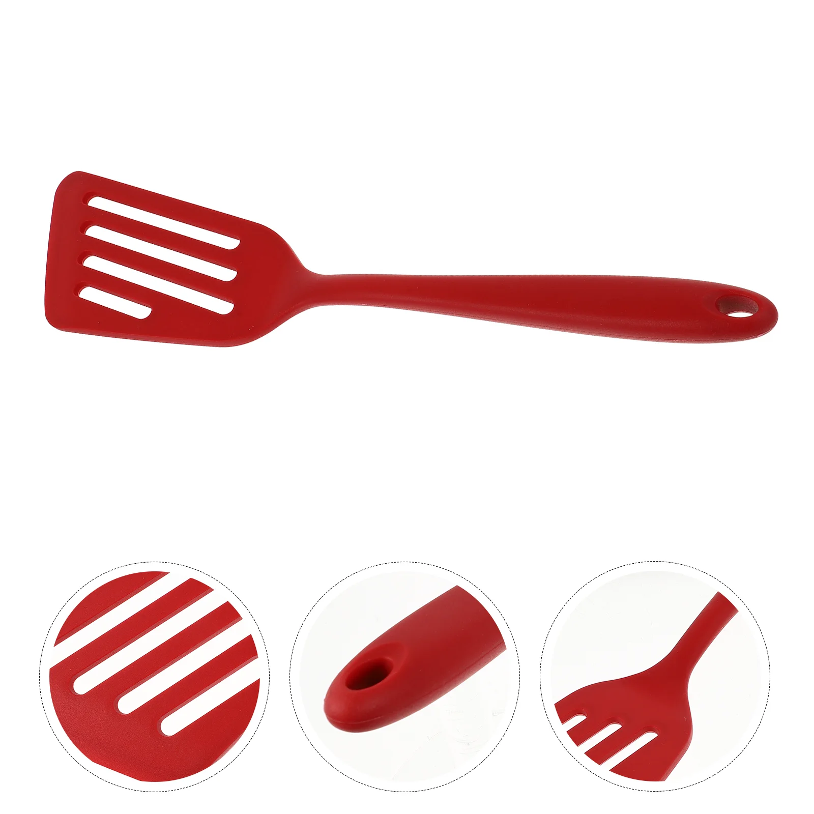 Espátula de vazamento de silicone anti-queimadura fritadeira gel de sílica pastelaria ferramenta de cozinha útil