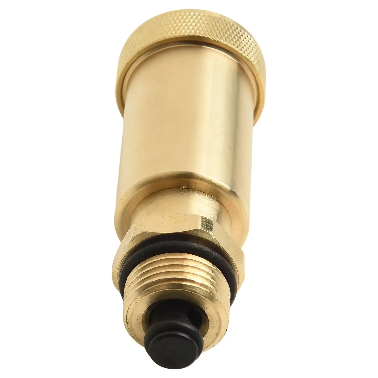 Quick Vent Valve for Heating Applications Automatic Brass Valve with Shutoff Functionality Max Pressure 10 Bar