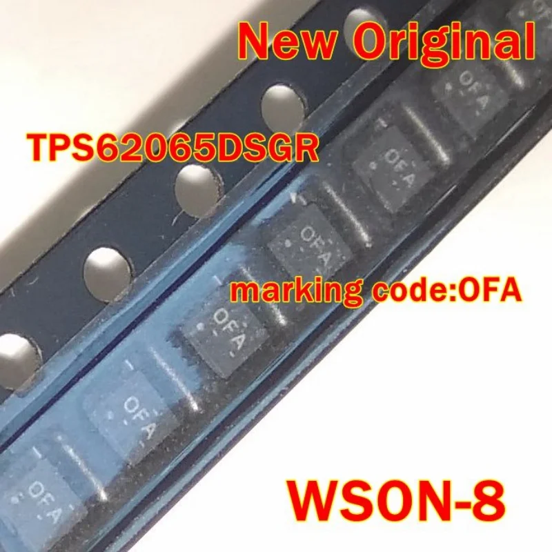 

1Pcs to 100Pcs Tps62065Dsgr Wson-8 New Original Marking Code:Ofa 3-Mhz 2A Step down Converter in 2X2 Son Package