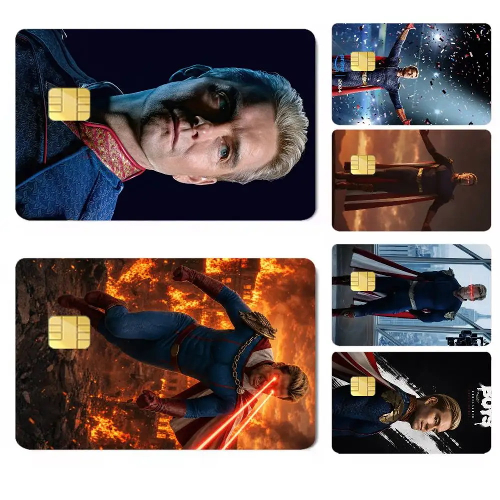 movie Homelander The Boys-s Credit Card HD Stickers Premium matte film effectively prevents fingerprints and daily abrasion.