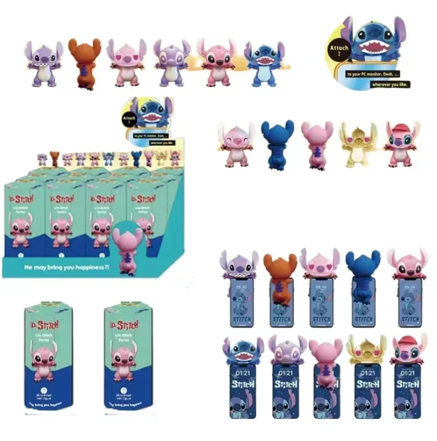 

MINISO Stitch Sonny Angel Surprise Blind Box Party Angel Mysterious Blind Box Cute Anime Figures Christmas Model Doll Gifts Kids