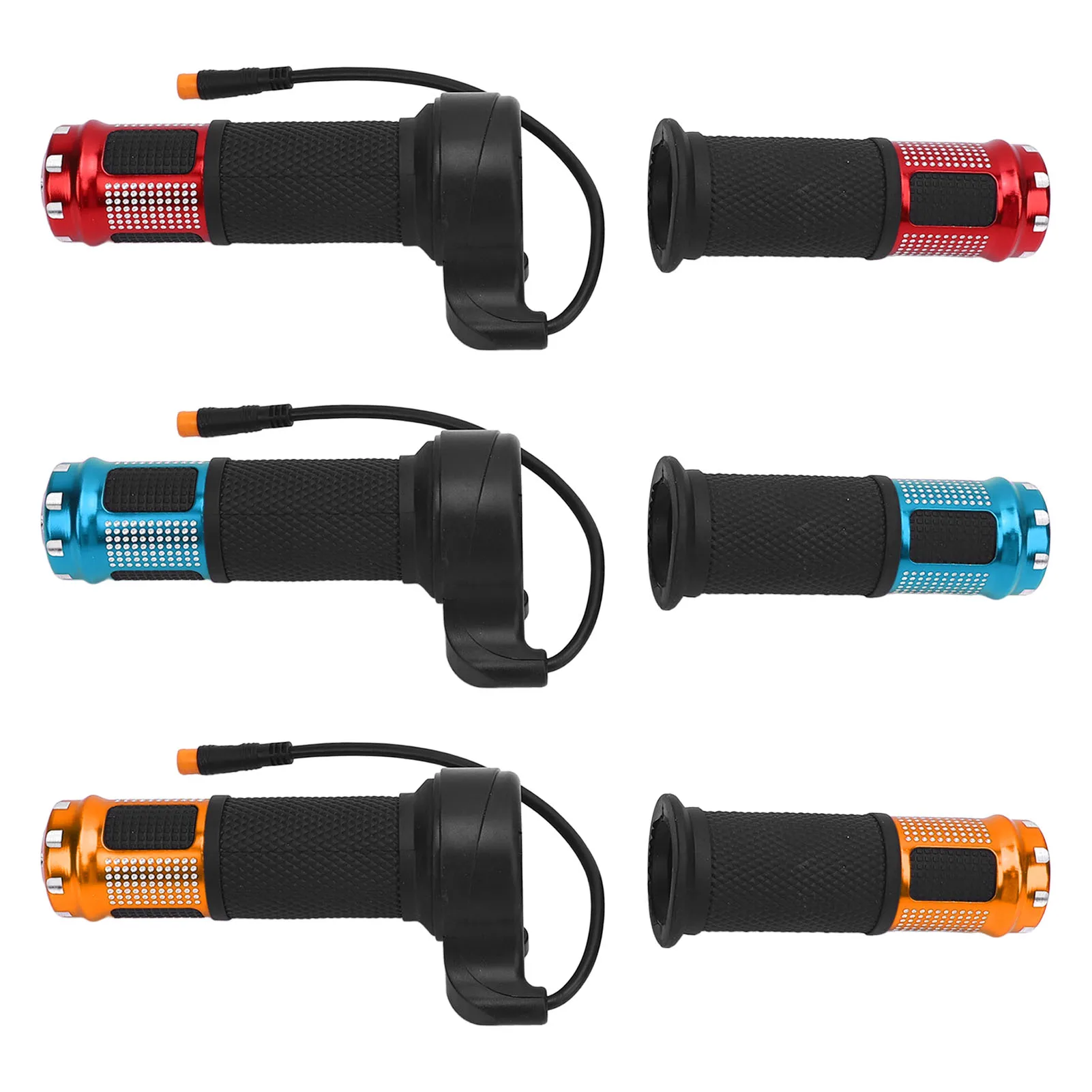 

Electric Scooter Throttle Grip Easy Install Aluminum Alloy Electric Throttle Handlebar Enhance Riding Safety for KuKirin