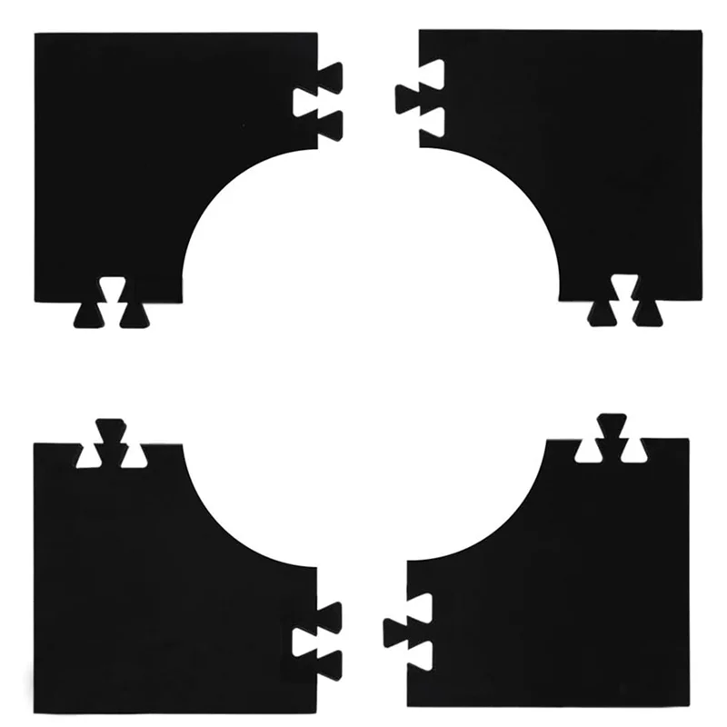 

Hot!4Pcs Dart Backboards Wall Protector EVA Spliced Dart Backboards Dart Board Surround Ring For 45Cm Dart Board Dart Lovers