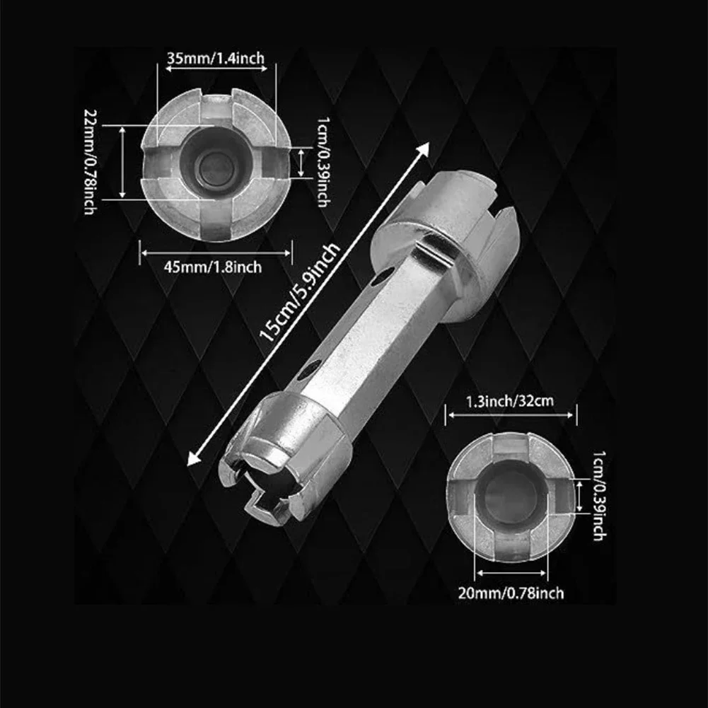 

For Polyethylene Pipe Fittings Wrench Wrench Copper Design Irregular Shapes Nuts Pipe Fittings Polyethylene Chrome Plated New