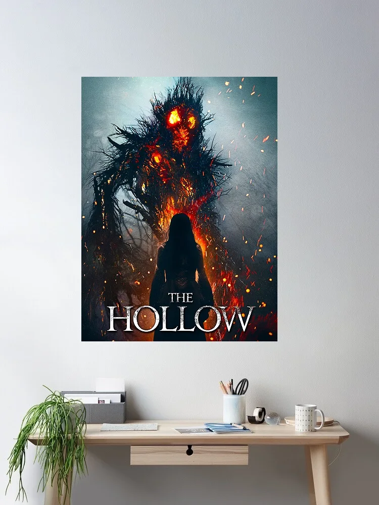 Hollow Man Movie, Art Print Canvas Poster, Living Room Decor, Home Wall Picture