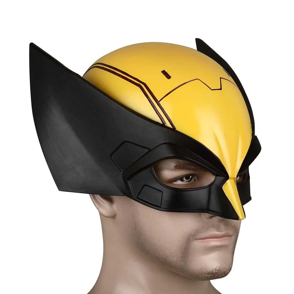 2023 หน้ากาก Wolverine หมวกกันน็อก James Howlett Face Mask คอสเพลย์ฮาโลวีนเครื่องแต่งกาย Props สําหรับผู้ใหญ่คุณภาพสูง