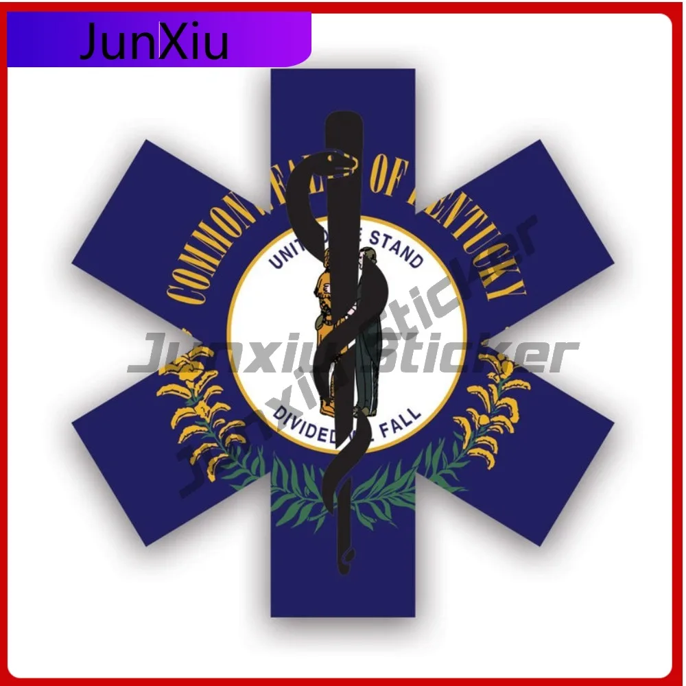 

Kentucky Star Of Sun Resistant Fade Resistant Vintage For Car Window Truck Rear Windshield No Residue Self Adhesive Decor
