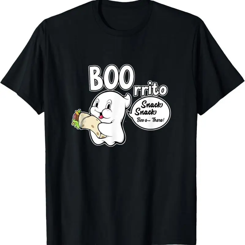 

Милая футболка Ghost Burrito с мексиканской едой на Хэллоуин Boorritto