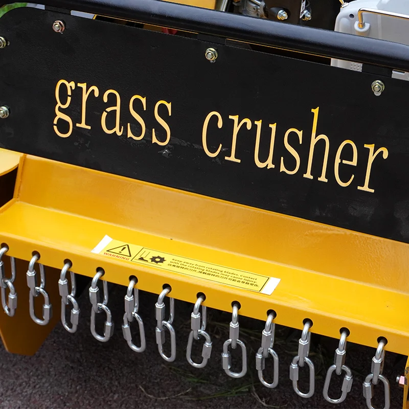 Customized Intelligent Orchard Green Engine Power Flail Mower Remote Control Mower High Quality flail mower