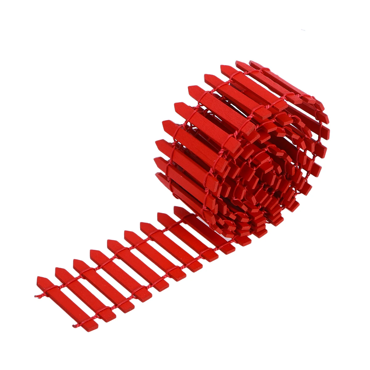 Mini valla de madera de 100Cm X 5Cm para jardín de hadas, terrario bonsái, piquete de paisajismo artesanal, adorno de madera pequeño, patio de árbol de Navidad