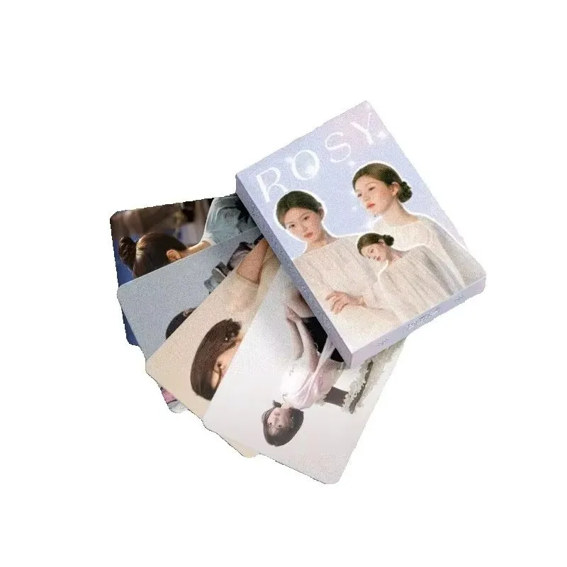 50PCS Zhao Lusi Star Laser Lomo Card Set - Hidden Love Sang Zhi HD Photocards Collection Cards Fans Gift