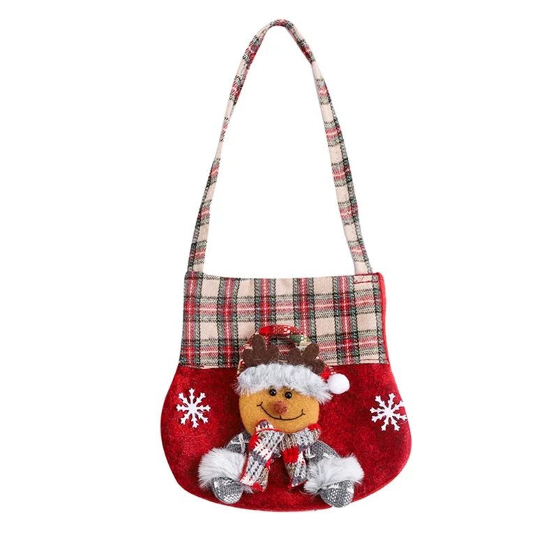 A59E-Christmas -Bag Party Favor Bags Cartoon Weihnachten Handtasche Party Weihnachten Urlaub Geschenktüten
