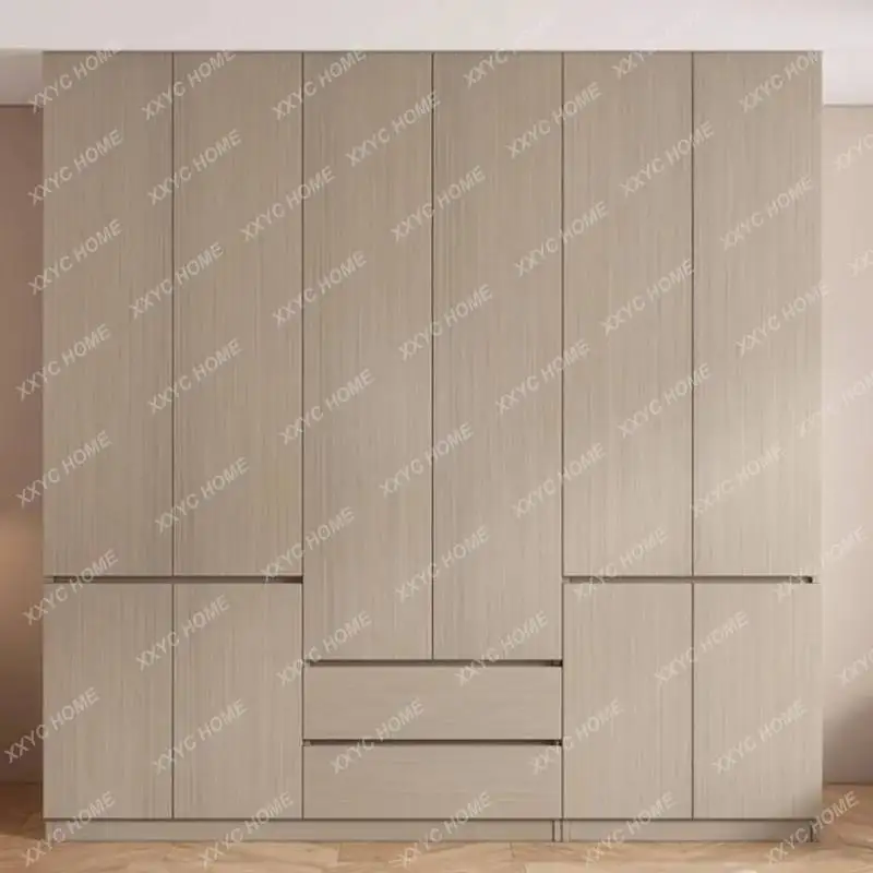

LModern Luxury Wardrobe New Organizer Bedroom Wardrobe Storage Clothes Closet Furniture