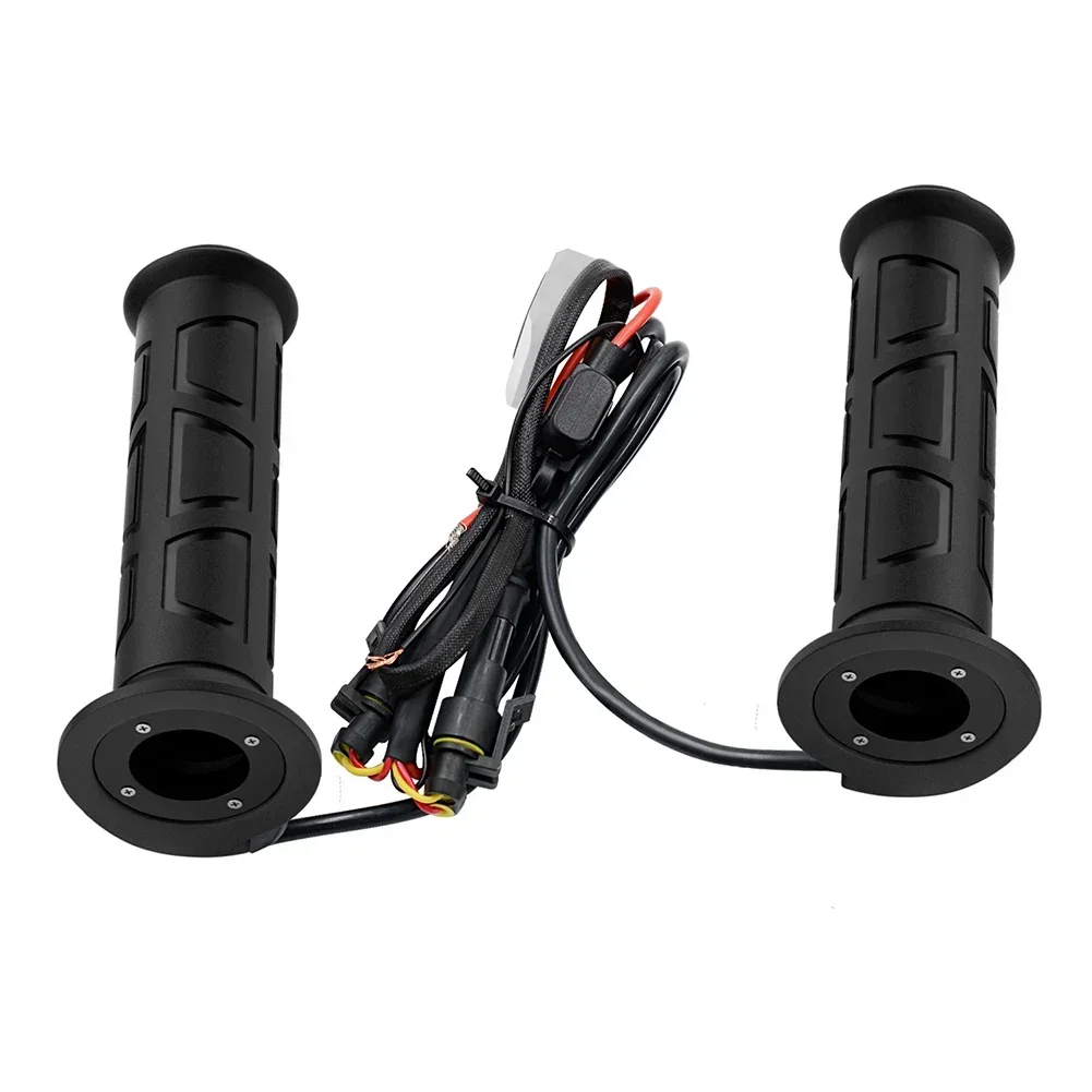 

Adjustable Heated Handlebar Grips for Motorcycles Waterproof Design with Built in Intelligent Temperature Control