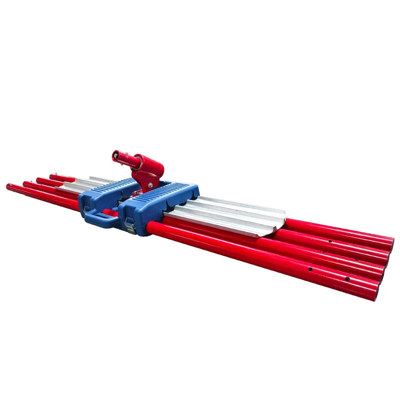 Concrete large trowel finishing machine finishing cement road surface smoothing tool extended hand lever push-pull smoothing mac