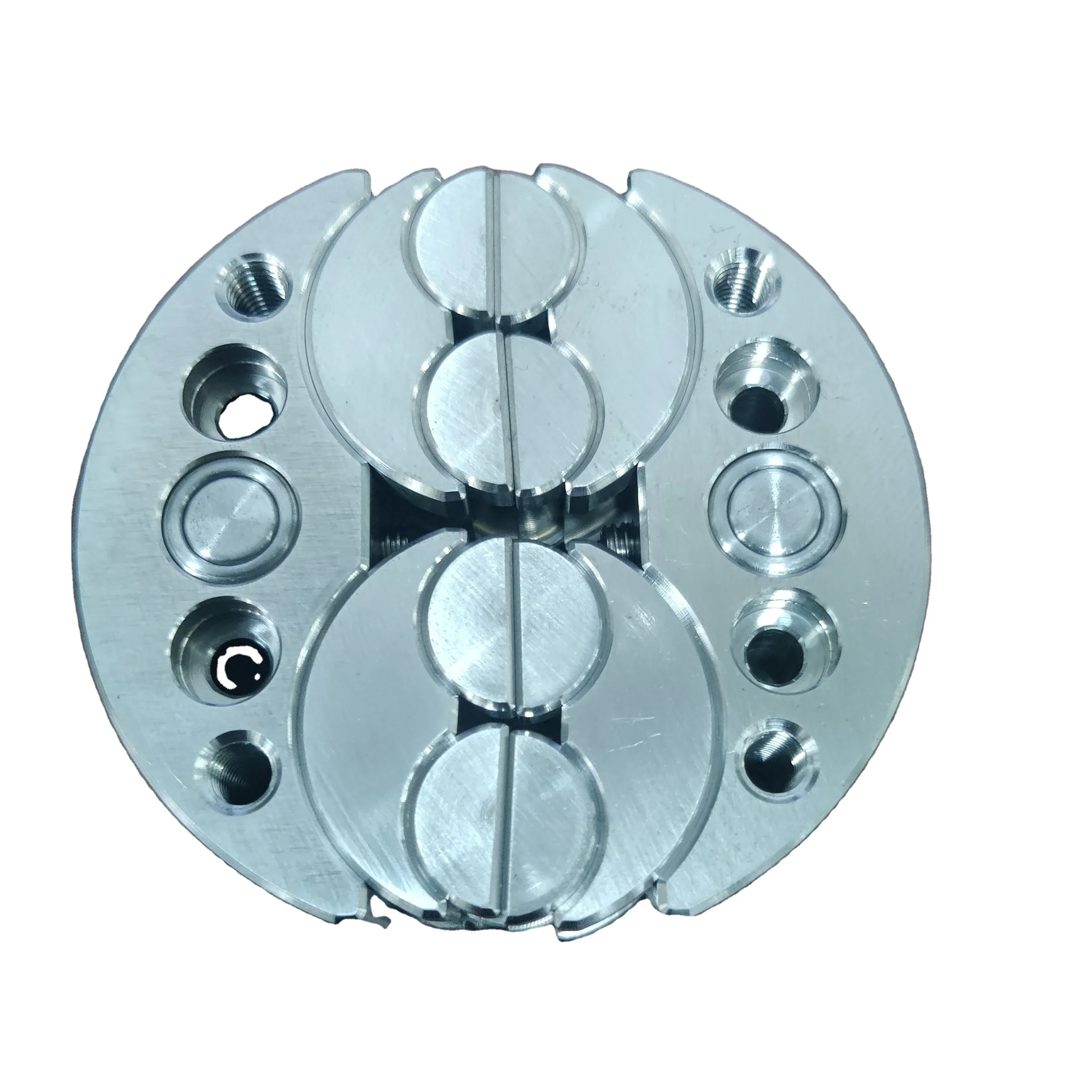 -Morsa fractal de bola de mandíbulas de torno para peça de torno