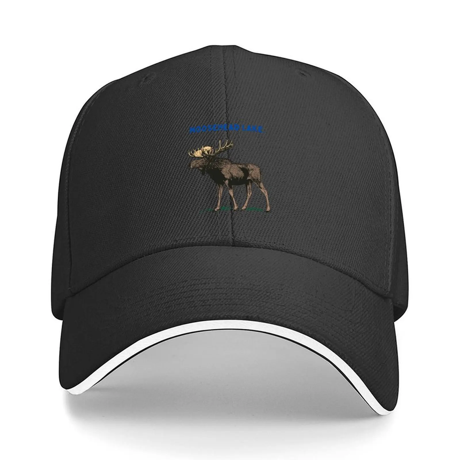 

Moosehead Lake. Baseball Cap fishing caps man Sun Cap Custom Cap Luxury Brand Women's Men's