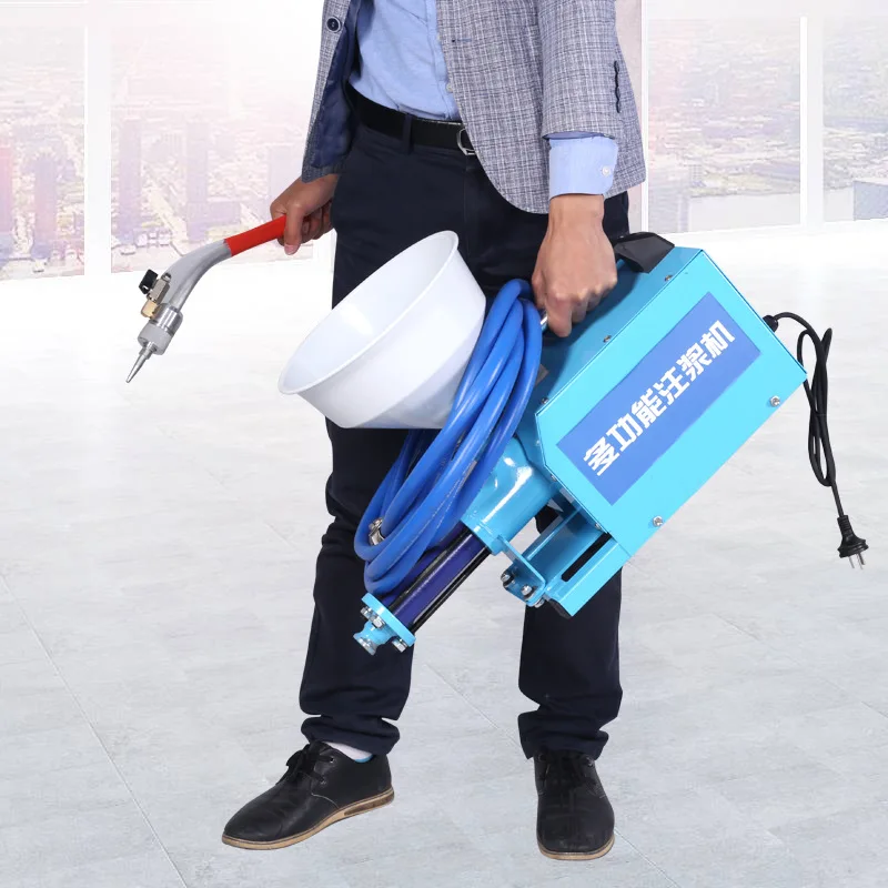 1100W Vữa Xi Măng Mắc Ca Súng Di Động Grouting Máy Điều Áp Máy Phun