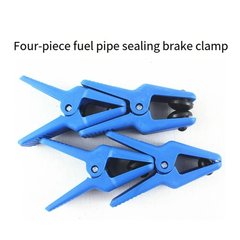 

Plastic Fuels Line & Brake Hose Clamp Set Hose Holder Clamps Tool for Secure Automotive Motorcycle Maintenance & Repair