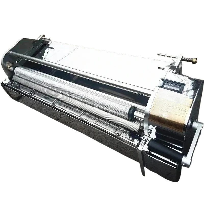 

53-70 Cm Hand Operated Glue Applicator Stainless Steel Brushing Machine Home Wallpaper Gluing Machine