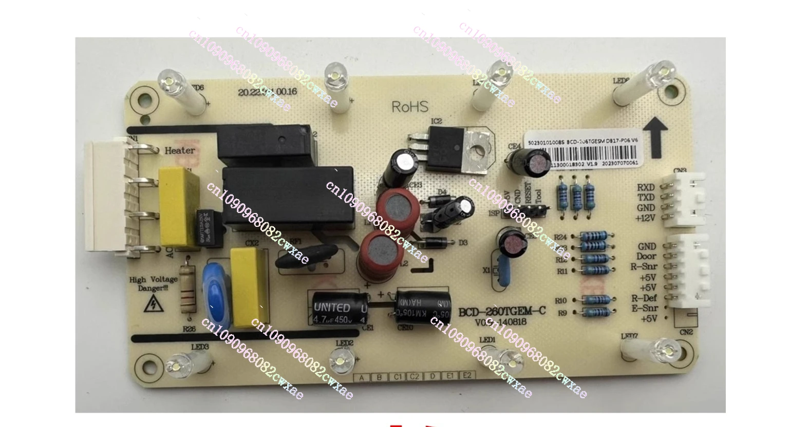 carte-d'alimentation-pour-refrigerateur-midea-carte-principale-bcd-206tgesm216tgesm236tgesm-q