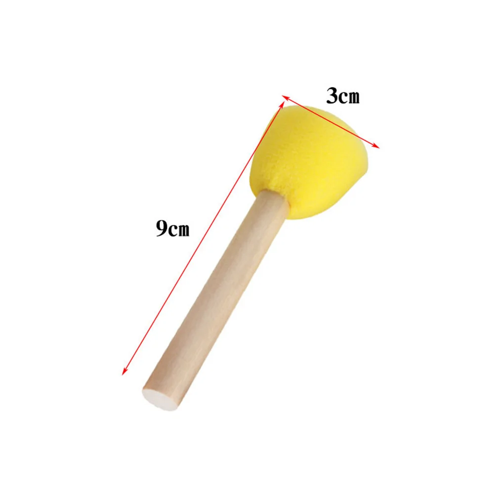 مجموعة إسفنجة رسم يدوية مكونة من 19 قطعة أدوات رسم إبداعية يمكنك صنعها بنفسك للمشروعات الفنية التعليمية المبكرة #6