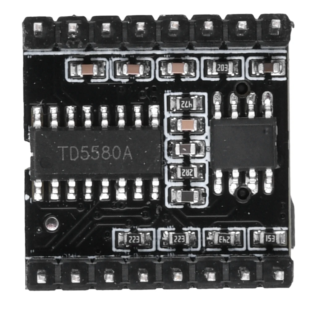 DFPlayer Mini TF MP3-Player-Modul für Micro-SD-Karte U-Disk IO/Serieller Port/AD MP3-Sprachdecoder-Board für Arduino – Detail 4
