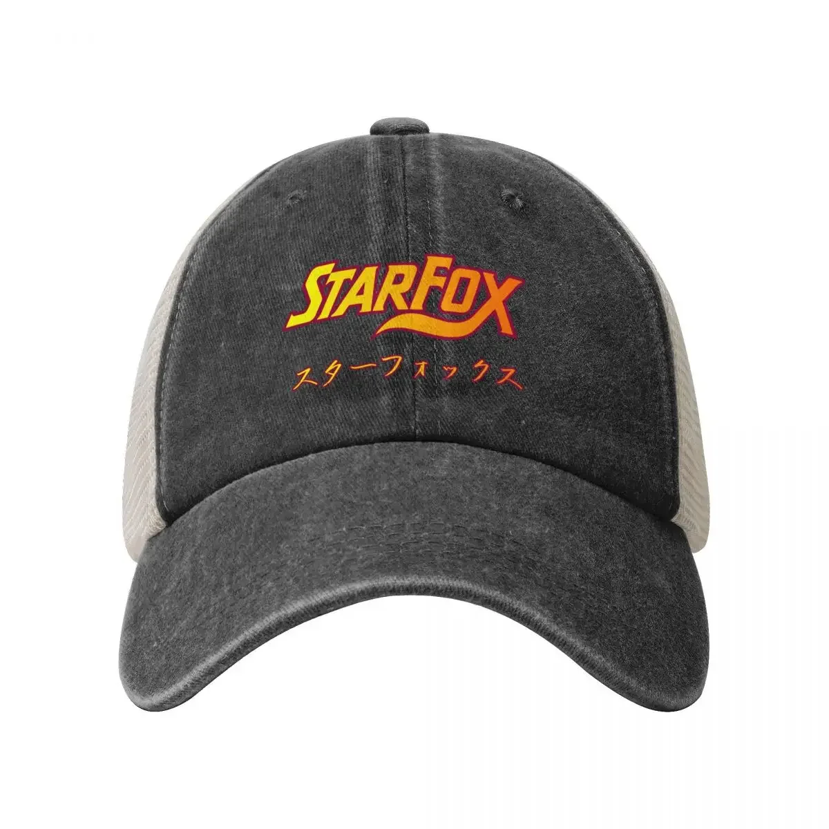 Starfox Japanese Text Baseball Cap derby hat New Hat fashionable Trucker Hats For Men Women's