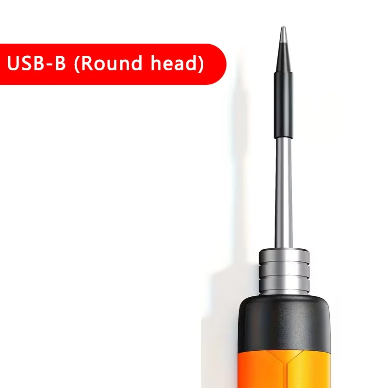 Ersatz-Lötspitzen-Set der TK-Serie in verschiedenen Ausführungen für tragbare USB-Lötstationen zur Reparatur von Elektronik – Detail 1