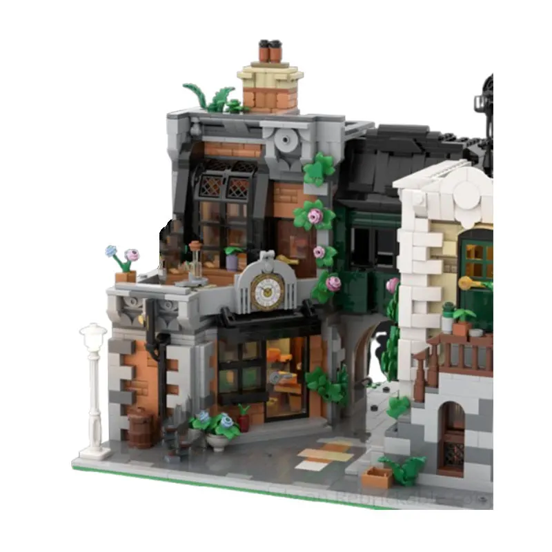 Spot MOC-212483 2210pcs Moderne Architectuur DIY Kleine Deeltje Montage Bouwstenen Educatief Speelgoed Model Gift Set Ornamenten