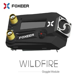 Foxeer Wildfire 5.8GHz 72CH Doppio ricevitore Supporto Aggiornamento firmware OSD per occhiali FPV Fatshark