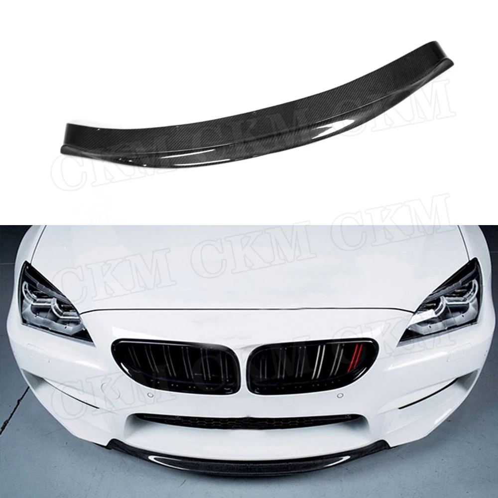 

Carbon Fiber Front Bumper Lip Spoiler for BMW 6 Series F06 F12 F13 M6 2013 2014 2015 2016 2017 2018