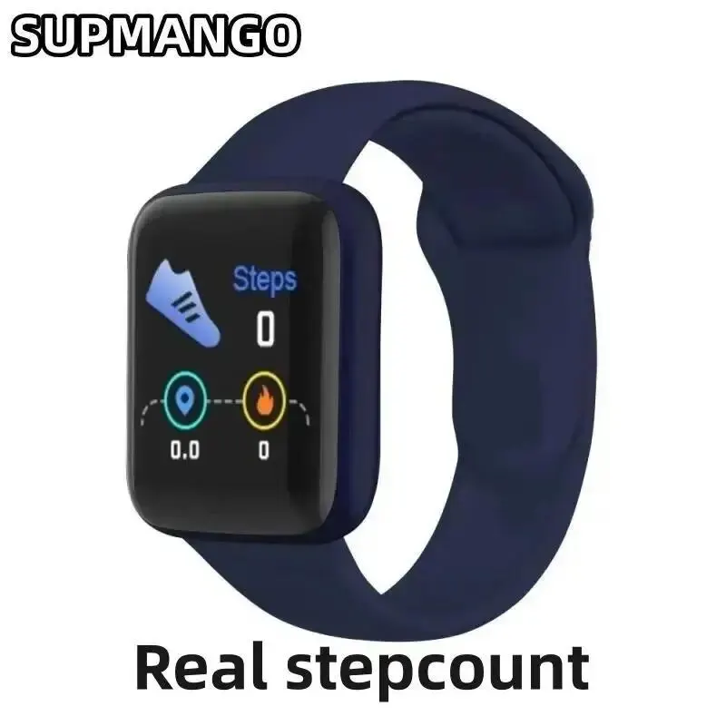 B37 Real Step Count The New Rechargeable Smart Watch Men And Women Fitness Watch Phone Connection IS Fully Compati