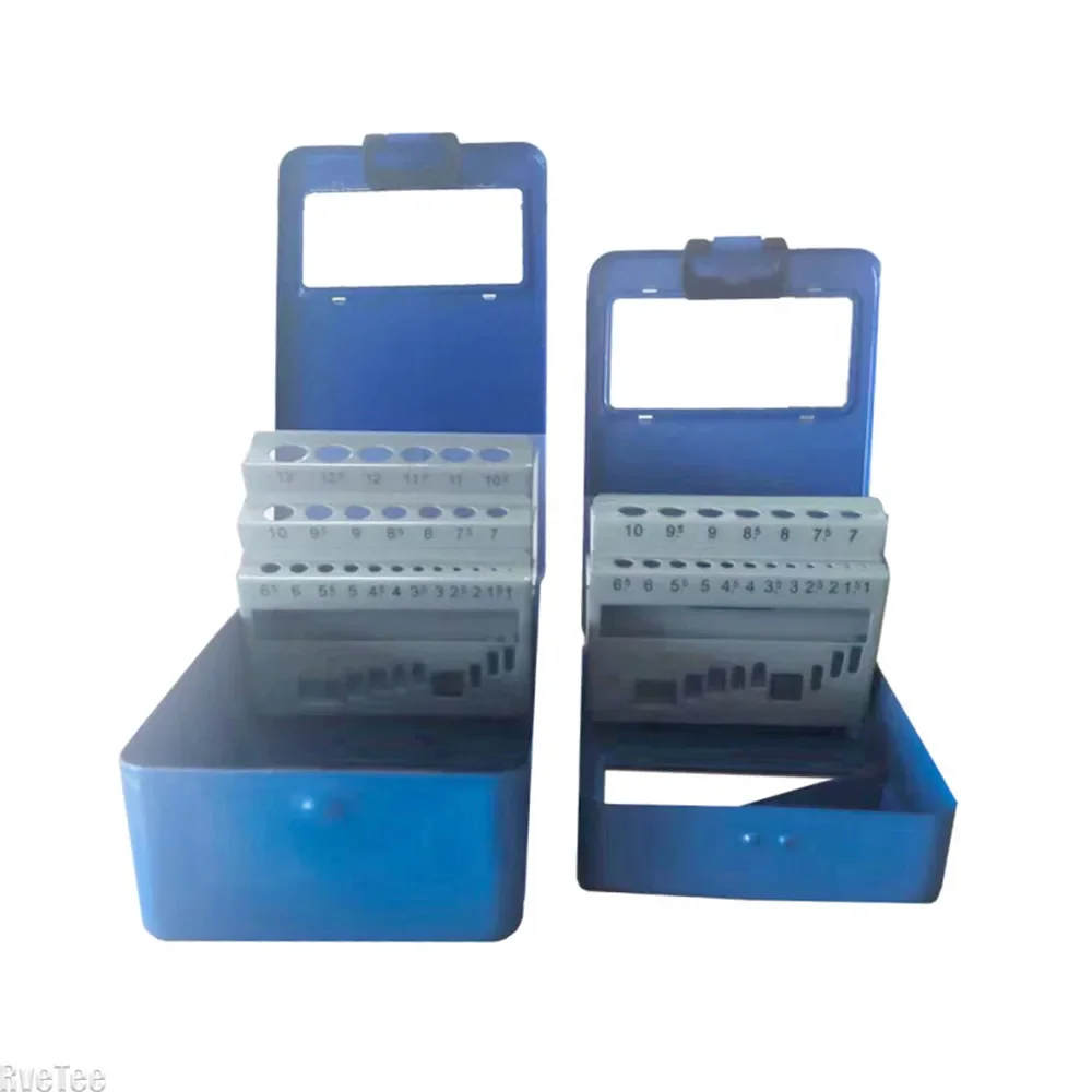1.5-6.5/1-10/1-13 Set Drill Bit Box Portable and Convenient Drill Bit Index Storage Box